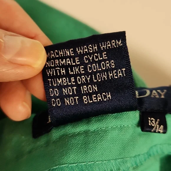 Deep Water Bay Misses Vintage Pants with attached wrap around skirt Sz 13/14 - Picture 6 of 8